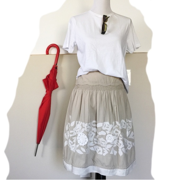 MaxMara Dresses & Skirts - Weekend MaxMara Cotton Summer Skirt Sz 12